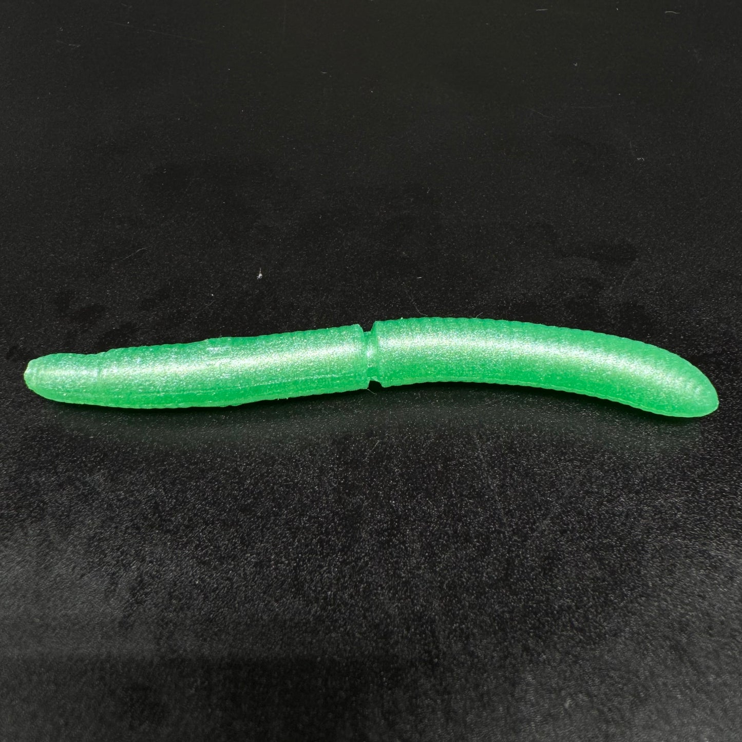 Worm FAT 70mm (color:Green Pearl)