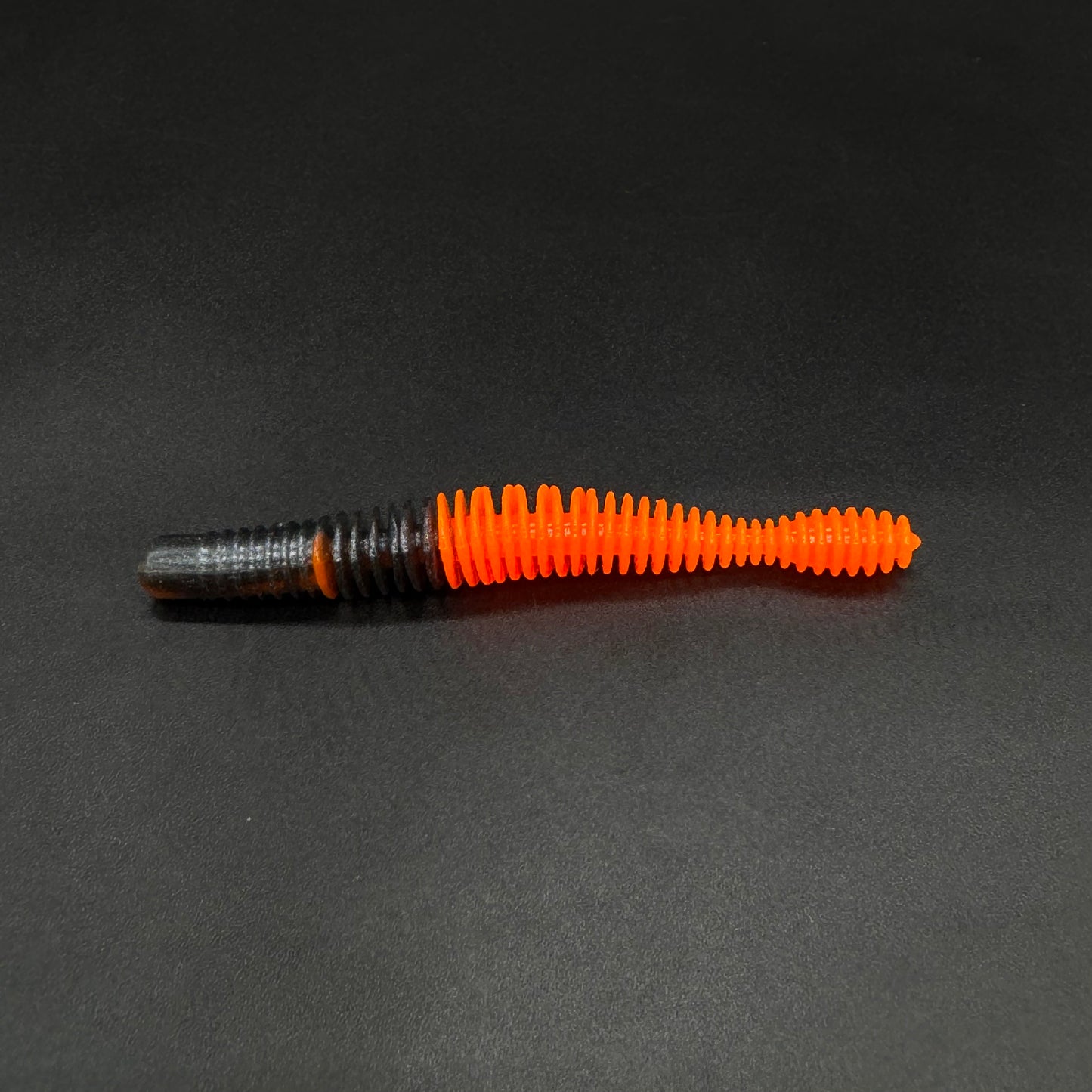 Super Worm 70mm (color:Graphite+Orange UV)