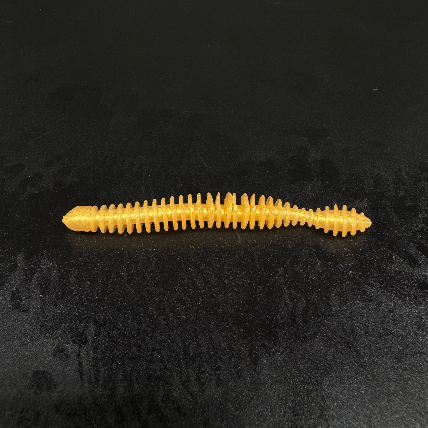 Super Worm 55mm Final Release (color:Gold Pearl) 12 pcs per pack
