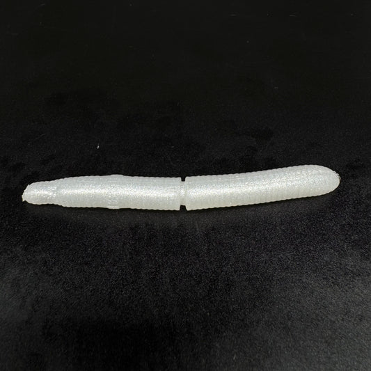 Worm FAT 70mm (color:Silver Pearl)