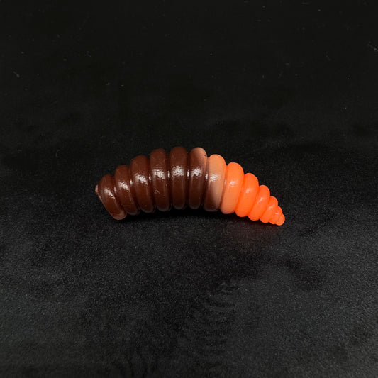 Larva XL (color:Dark Chocolate+Orange UV)
