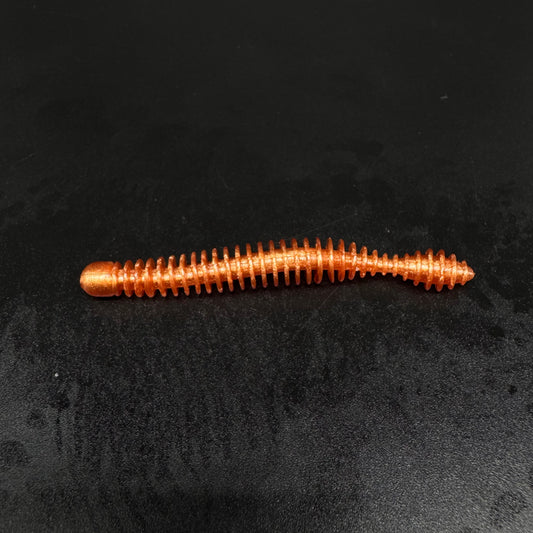 Super Worm 55mm Final Release (color:Bronze Pearl) 12 pcs per pack
