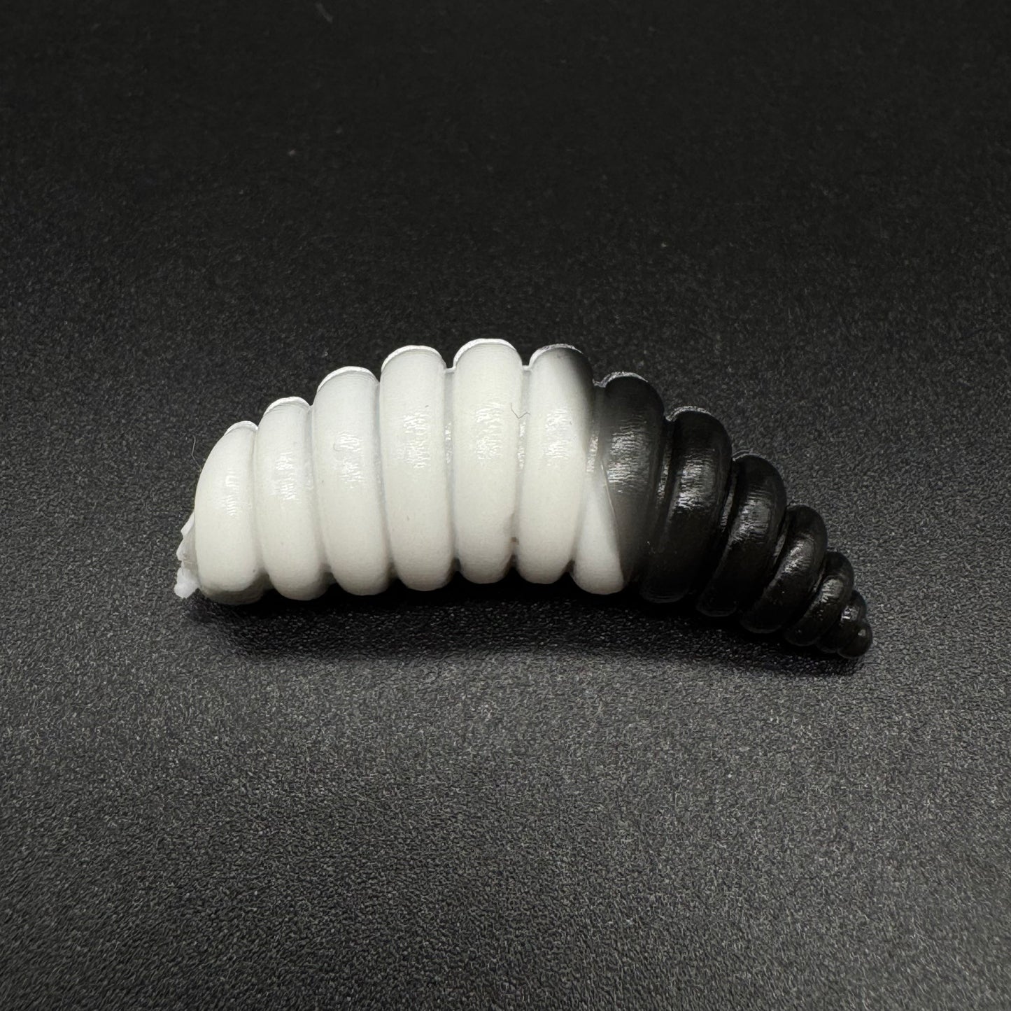 Larva XL 37mm (color:White+Black)
