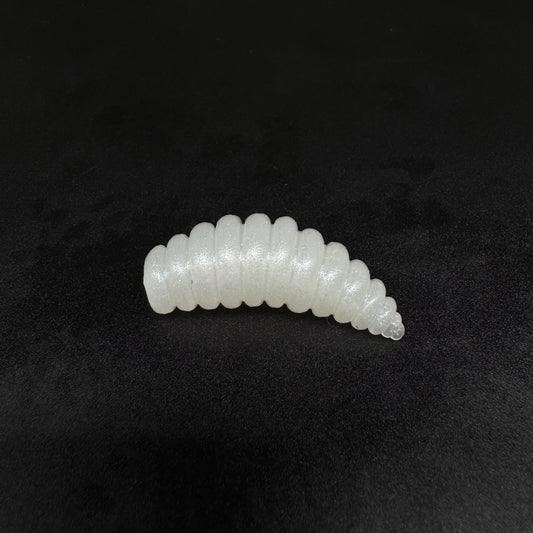 Larva XL 37mm (color:Silver Pearl)