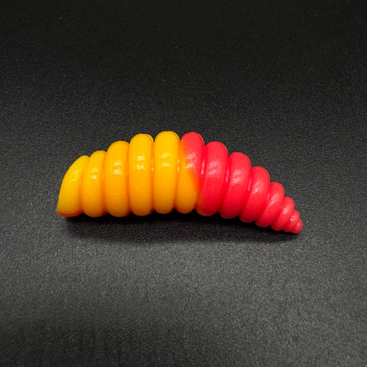 Larva XL 37mm (color:Yellow+Hot Pink)