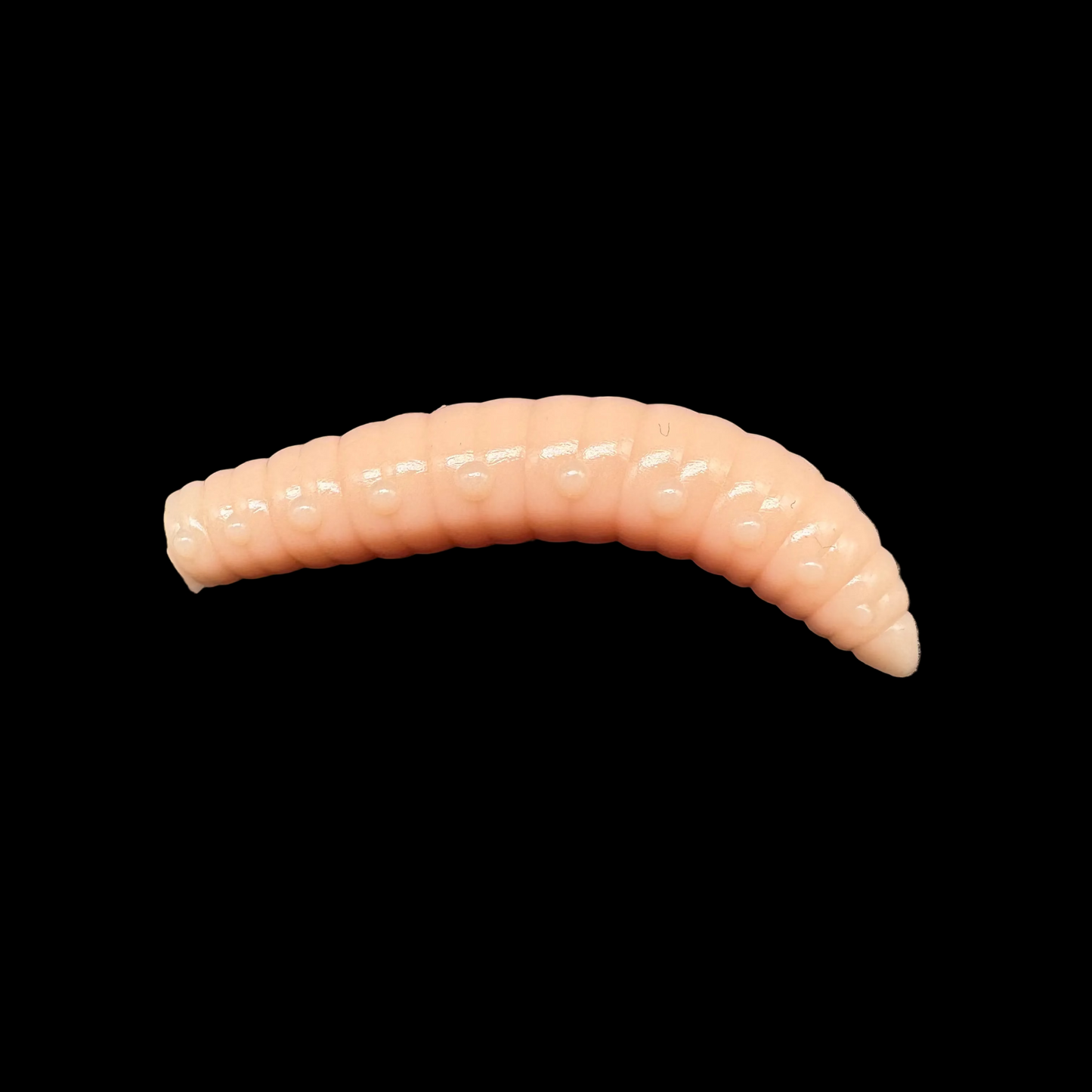 Larva Grub 40mm (color: Salmon) 9pcs.
