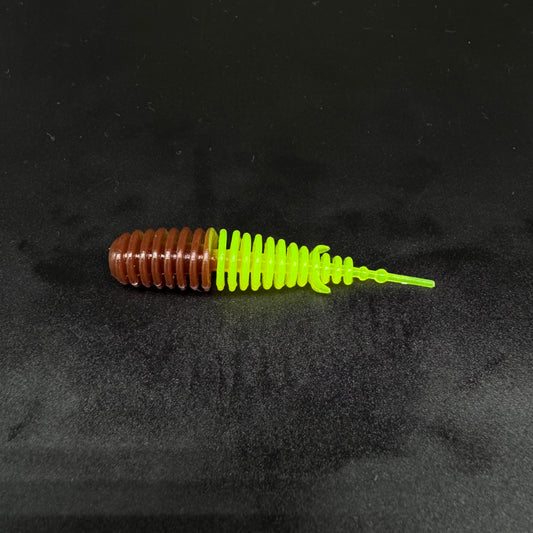 T-FAT 53mm (color:Dark Chocolate+Toxic Green UV)