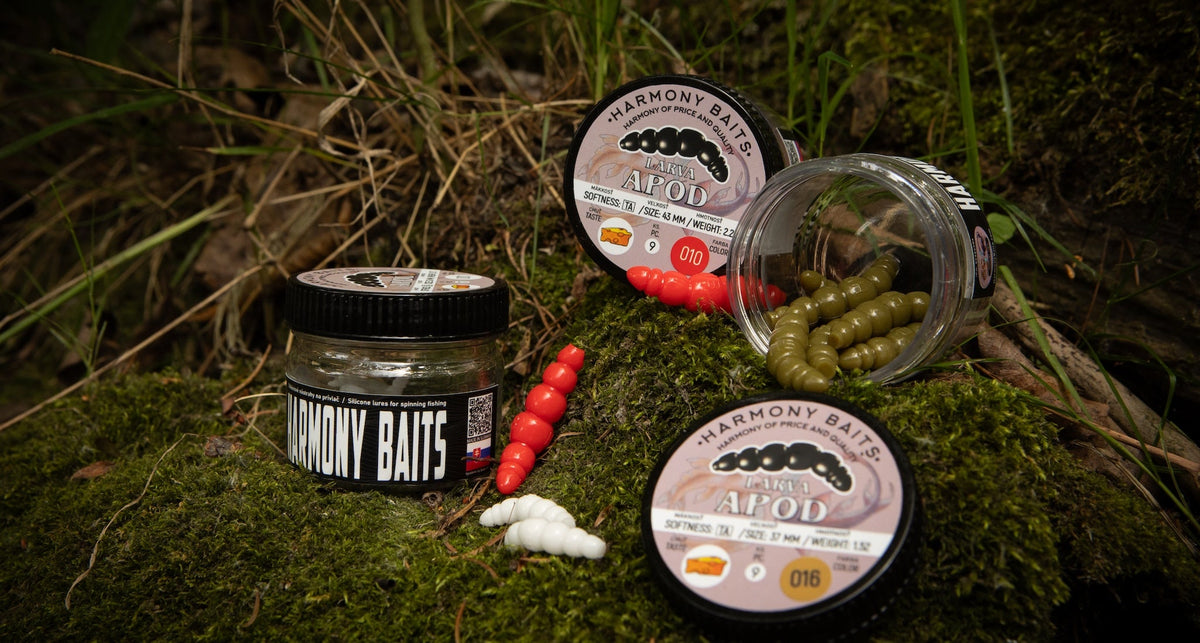 Larva Apod 30 mm Bicolor - Harmony Baits