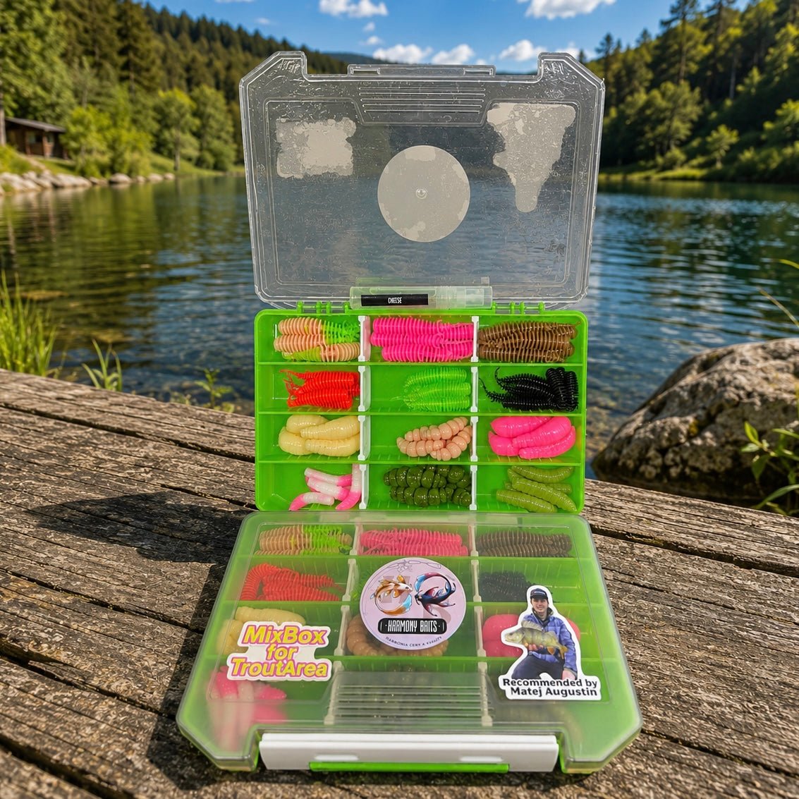 Matej Augustín Trout Area Mix Box - Harmony Baits