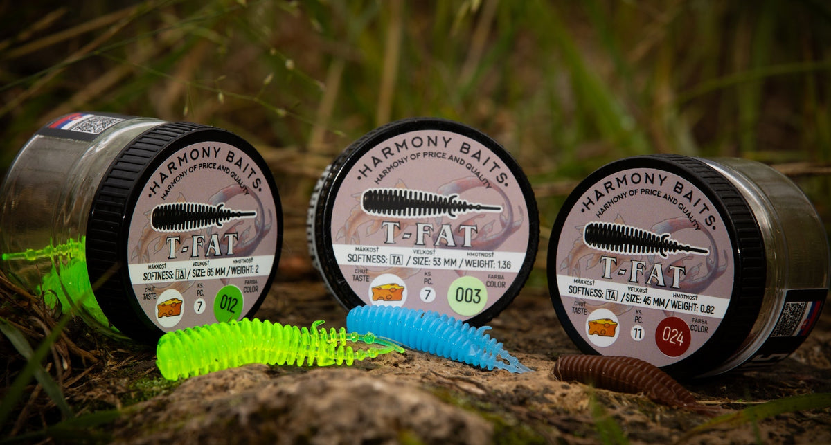 T-FAT 45 mm Bicolor - Harmony Baits