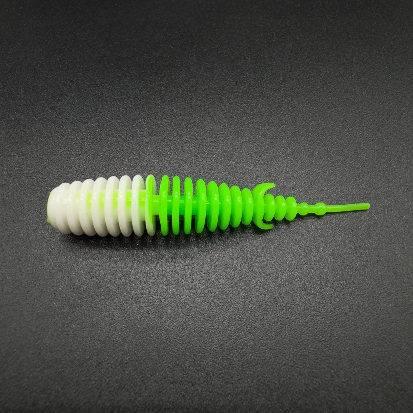 T-FAT 53mm (color:White+Chartreuse UV) - Harmony Baits