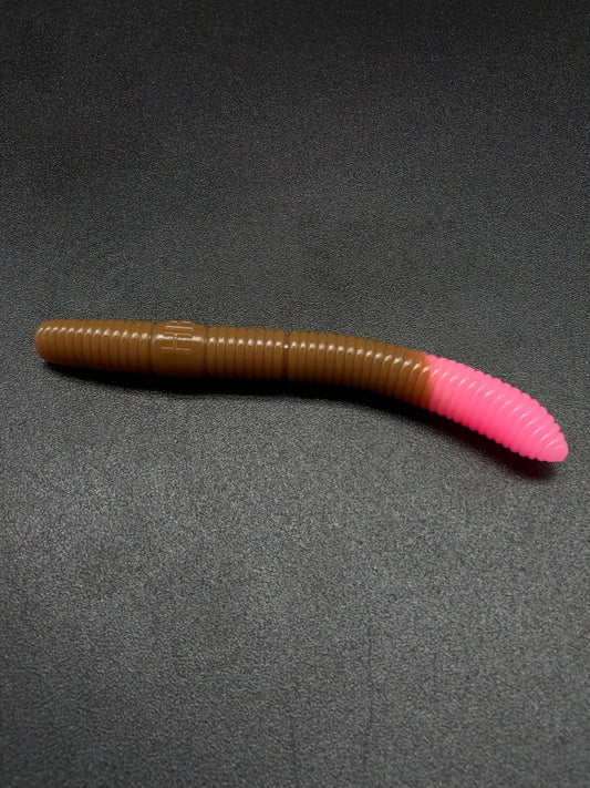 Worm FAT 54mm color: (021+007 UV) 11 pcs/pack - Harmony Baits